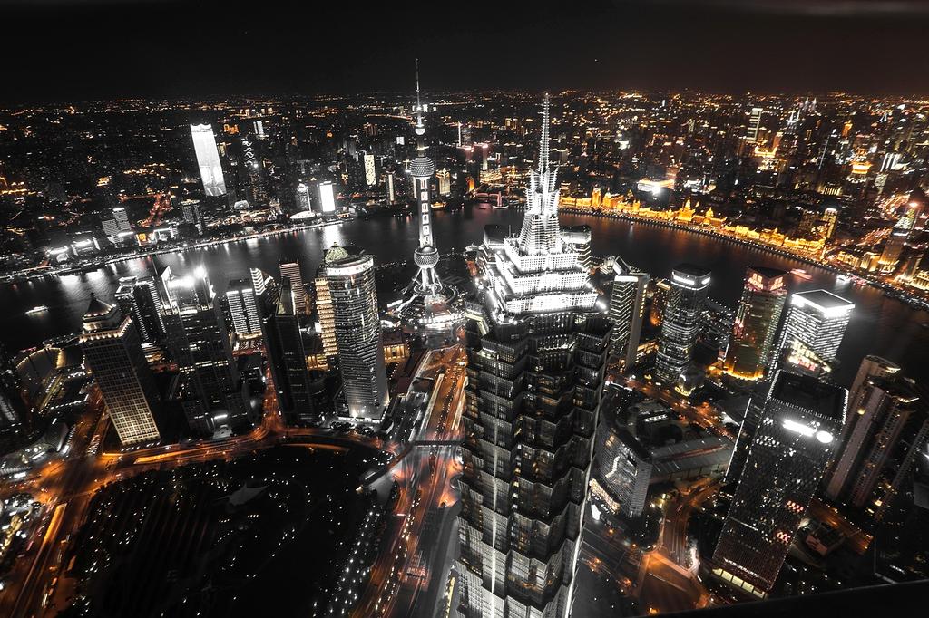 Young professionals networking in urban setting